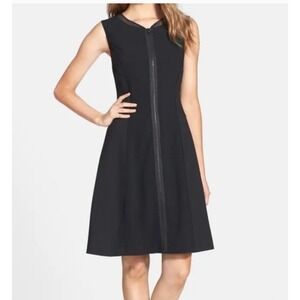 T Tahari Dress Size 6 Black Sleeveless Fit & Flare Dress A-Line Career Party 🖤‎